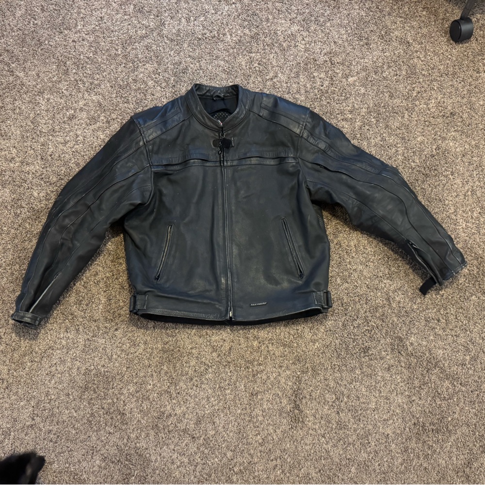 Vintage Leather Tour Master Coaster Series II Insulated Motorcycle Jacket 2XL